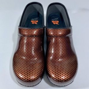 DANSKO Professional XP METALLIC COPPER Brown Patent Leather 41 EU/10.5 US